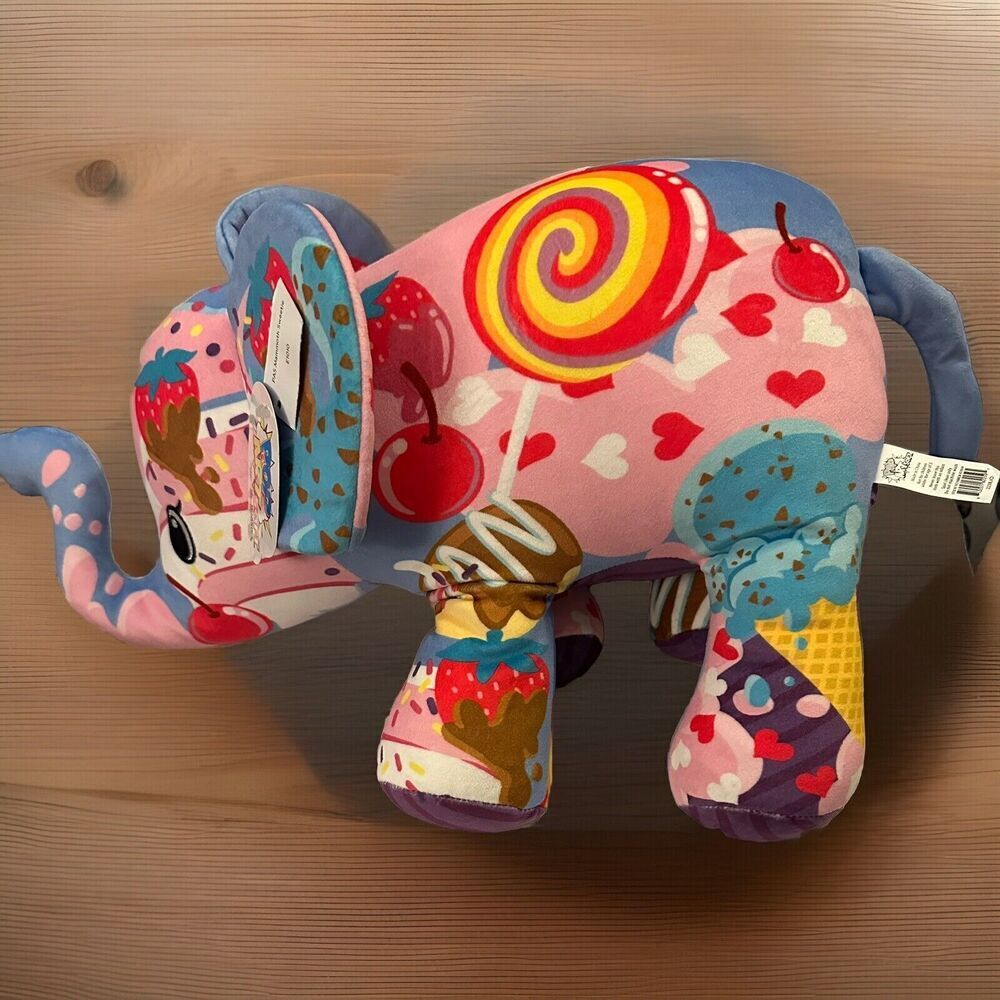 Pop Art Soft 16" Elephant  SWEETIE Bean-Filled Plush Toy